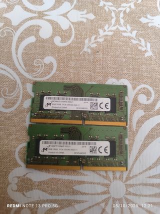 2 Memorias RAM DDR4