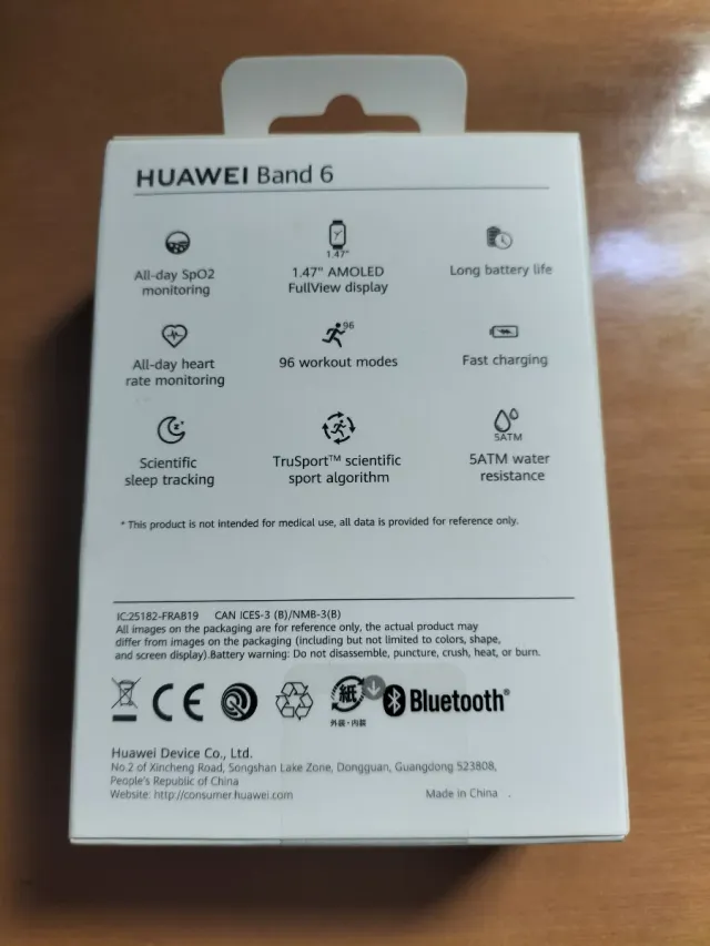 Huawei Band 6 Negra