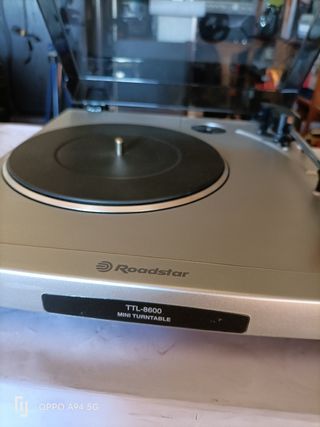 Tocadiscos Roadstar TTL-8600  Turntable Giradiscos