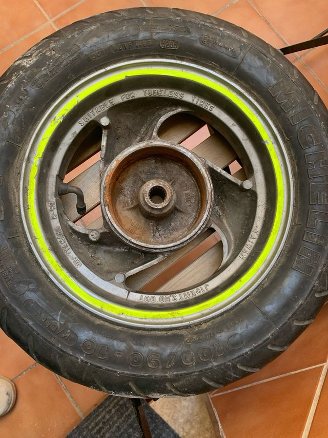 Llantas Yamaha Jog, Axis y Zest 80