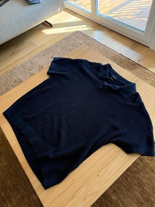 Polo Massimo Dutti Azul Marino