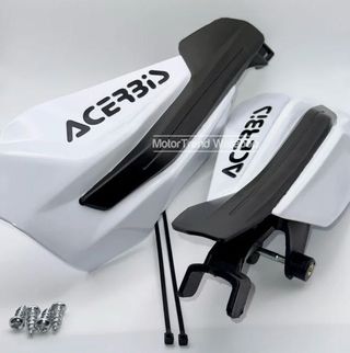 Paramanos moto blancos universal YAMAHA KTM HONDA