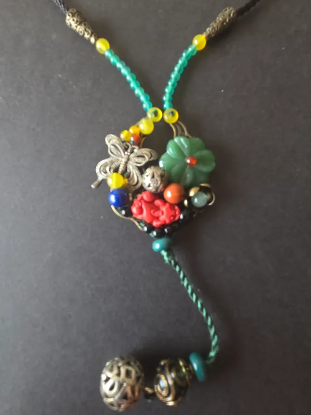 Lote 3 collares artesanales