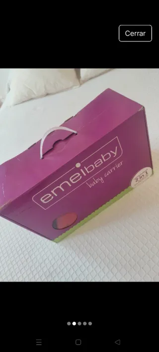 Mochila Portabebés emeibaby baby carrier