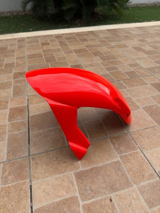 Parafango anteriore rosso fluo Aprilia SR Harada