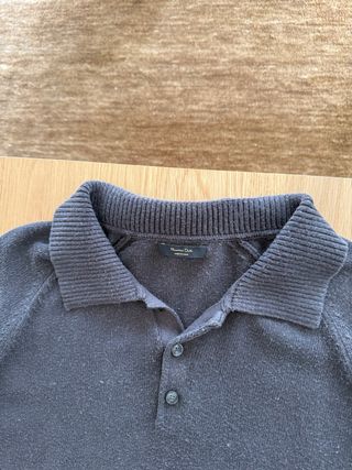 Polo Massimo Dutti Gris