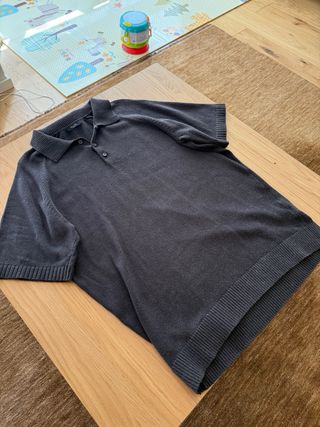 Polo Massimo Dutti Gris