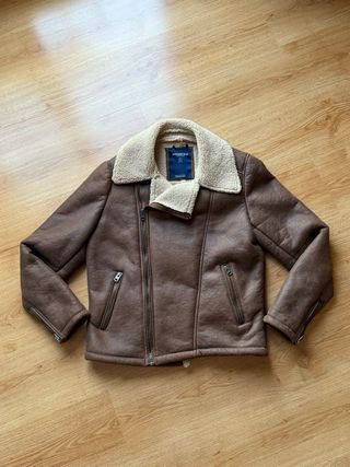 Chaqueta Bomber Springfield Talla L Marrón