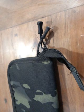 Funda para caña de pesca camuflaje