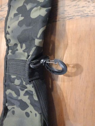 Funda para caña de pesca camuflaje