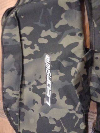 Funda para caña de pesca camuflaje