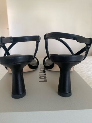 Sandalias Lola Cruz Piel Negras