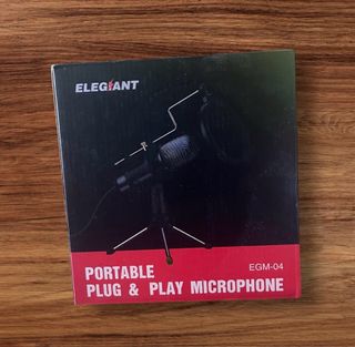 Micrófono Elegiant USB Plug & Play