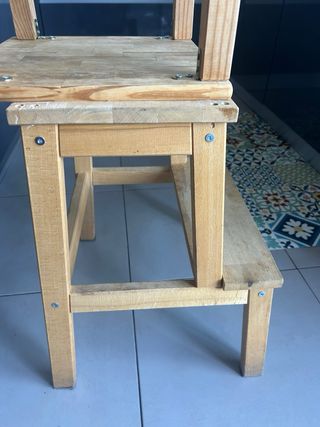 Torre didattica Montessori in legno