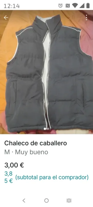 Lote pantalones y chalecos