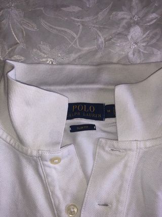 Polo Ralph Lauren M bianca usata poco come nuova