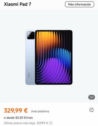 Xiaomi Pad 7 precintada