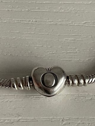 Pulsera Pandora Corazón Plata