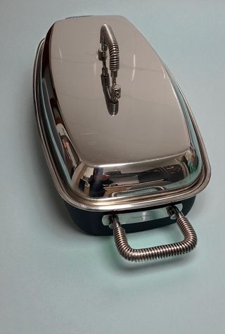 Pentola Ovale Thema Titanium con Coperchio