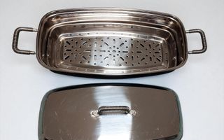 Pentola Ovale Thema Titanium con Coperchio