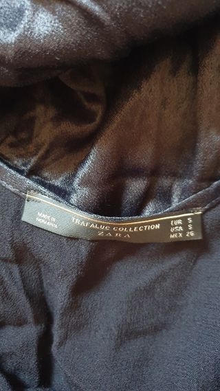 Vestido lencero Zara
