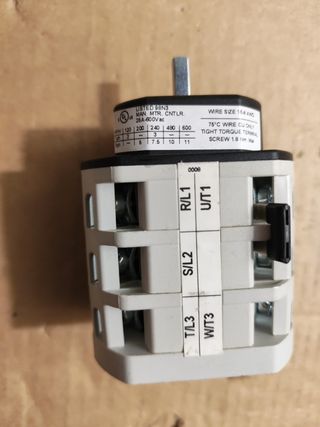 Commutatore a camme Bremas 32A 11kW 690V