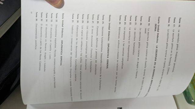 ESCRITURA: PALEOGRAFIA Y DIPLOMATICA