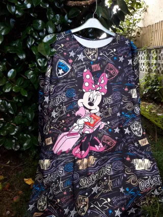 Vestido Minnie Mouse estampado
