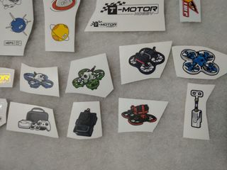 Adesivi per droni BETAFPV, T-MOTOR, MEPS
