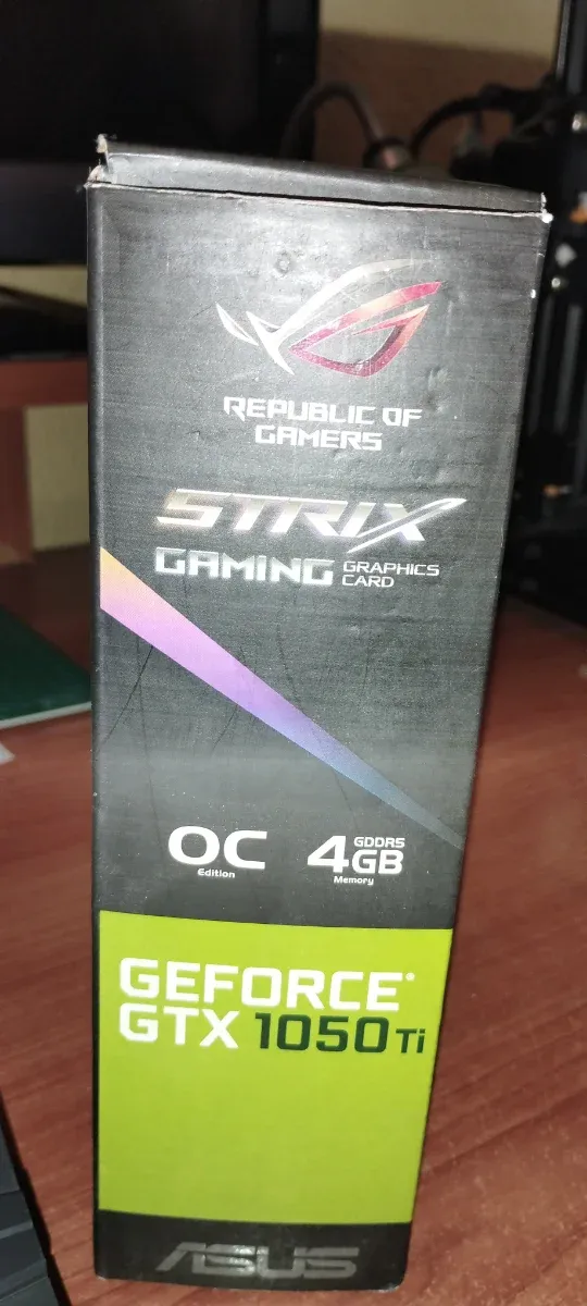 Gráfica Asus ROG Strix GTX 1050 Ti 4GB