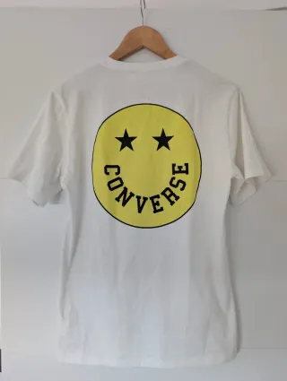 Camiseta Converse Smiley Amarillo