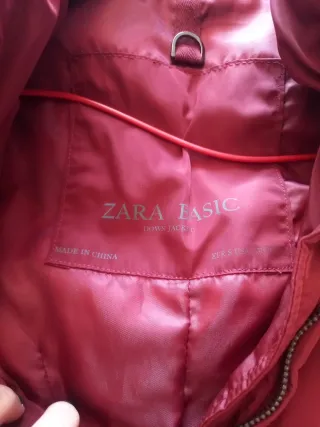 Plumas Zara Rojo