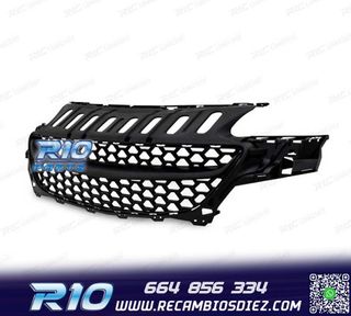 PARRILLA PARA OPEL CORSA E 14-19 LOOK OPC NEGRO MATE