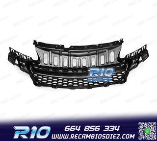 PARRILLA PARA OPEL CORSA E 14-19 LOOK OPC NEGRO MATE