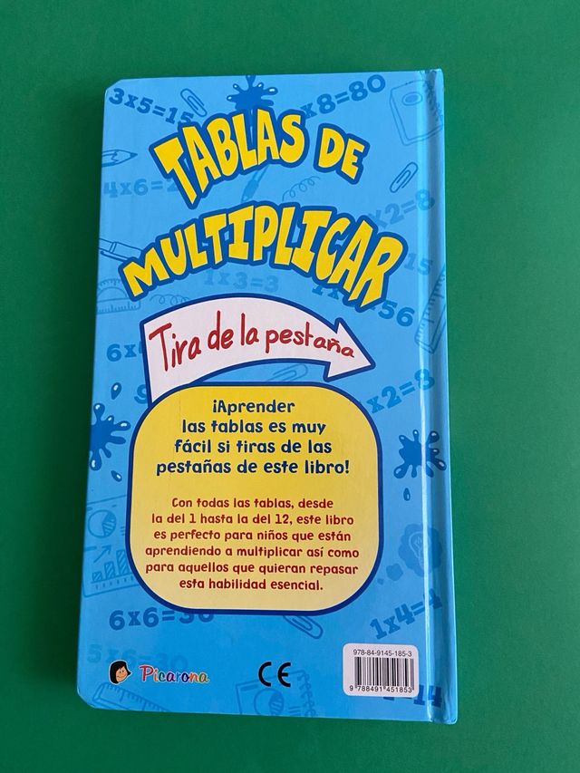 Tablas de multiplicar