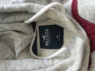 Sudadera Hollister Gris. 