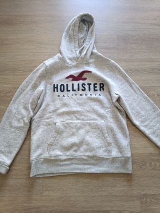 Sudadera Hollister Gris. 