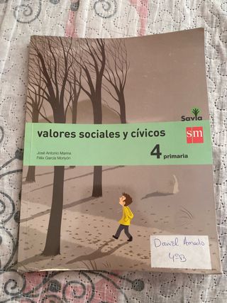 Valores sociales y cívicos. 4 Primaria. Savia