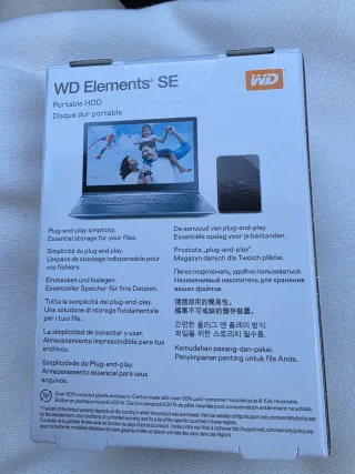 WD Elements SE Disco Duro Portátil 4TB