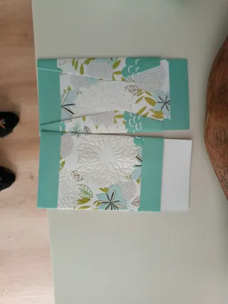 Tarjetas de invitación florales, 21 unidades