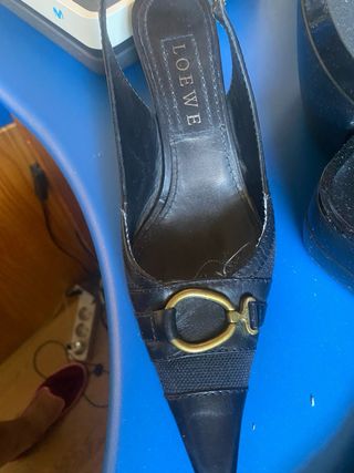 Zapatos de tacón Loewe piel y tela
