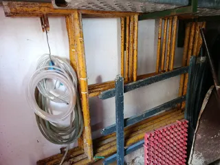 Andamios de obra metálicos