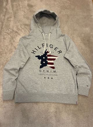Sudadera Tommy Hilfiger Gris Estrella