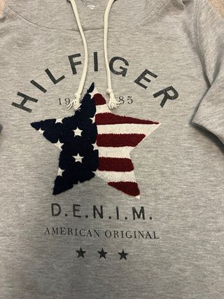 Sudadera Tommy Hilfiger Gris Estrella