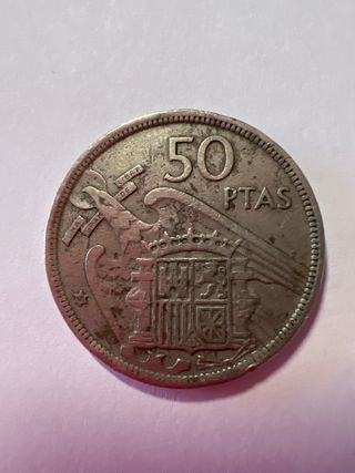 Moneda 50 Pesetas 1957