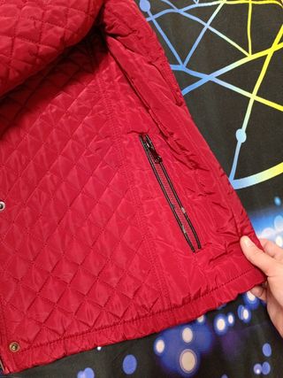 Chaqueta KENLEN roja talla 3XL con capucha