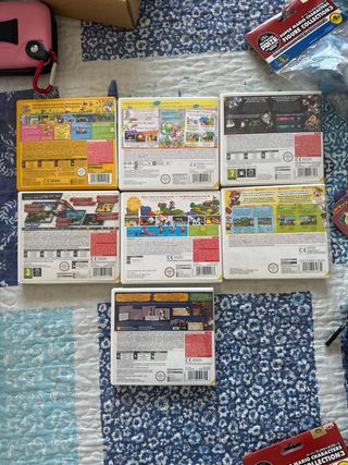 Lote 7 juegos Nintendo 3ds/Regalo con pak Hyrule