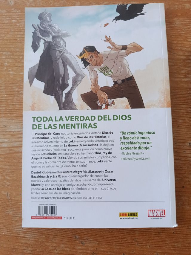 Lote Loki:Dios que cayó a tierra, Maestro del enga