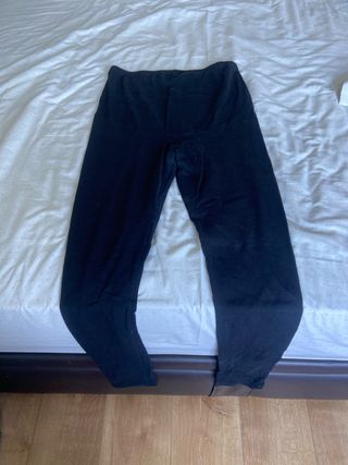Leggings premamá H&M Negro Talla M