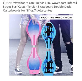 Waveboard Infantil ERNAN con Ruedas LED